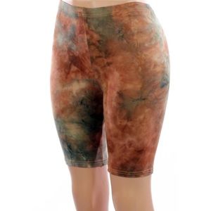 NWT Tie Dye Biker Shorts